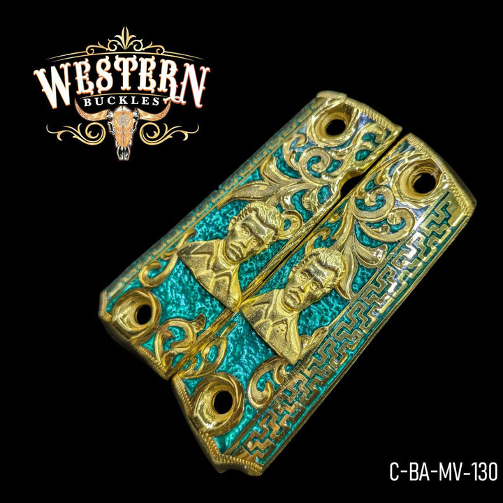 1911 Full Size Mal Verde Green Resin-The Western Buckles