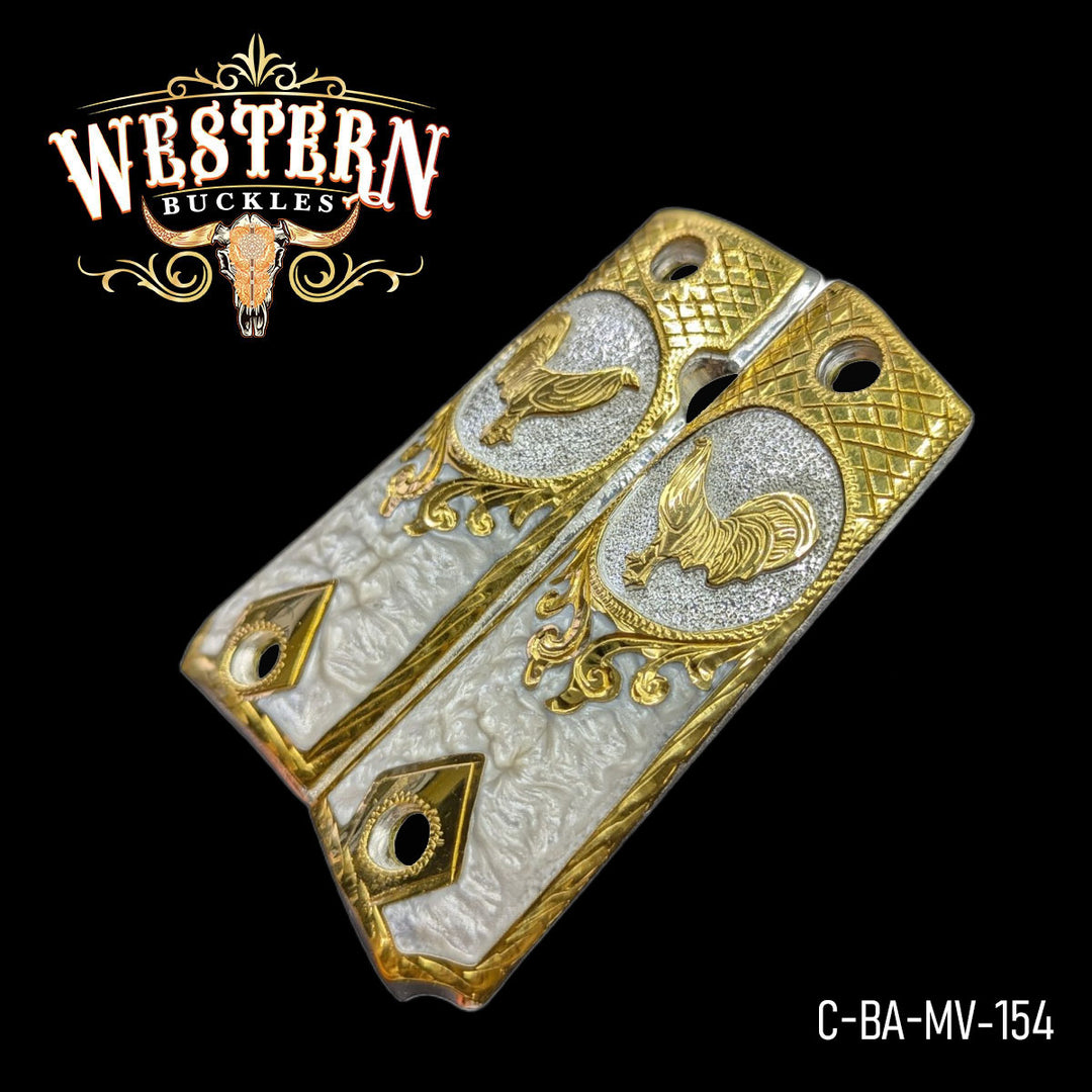 1911 Full Size Roaster Gold and Resin-The Western Buckles