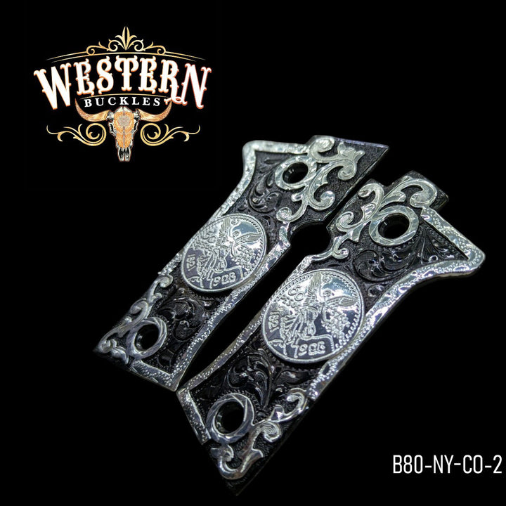 Beretta 80X Centenario Black and Silver-The Western Buckles