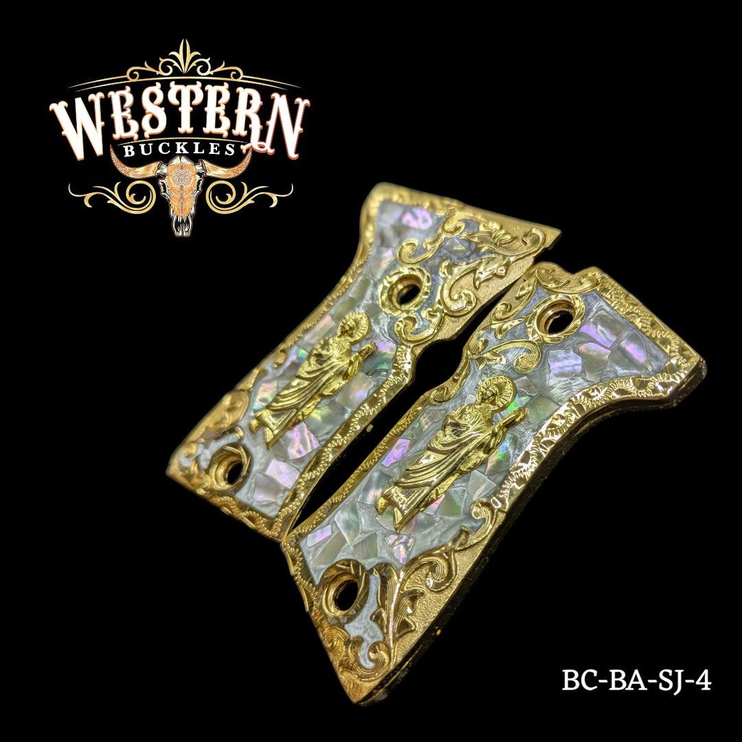 Beretta Compact San Judas Pearl Resin-The Western Buckles
