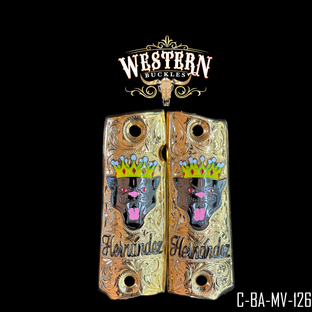 1911 Cachas | Handcrafted by Western Buckles | SKU C-BA-MV-126