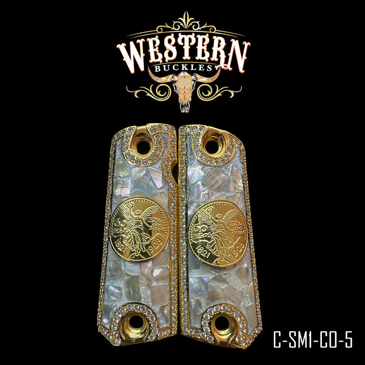 1911 Centenario Gun Grips | Handcrafted by Western Buckles | SKU C-SM1-CO-5