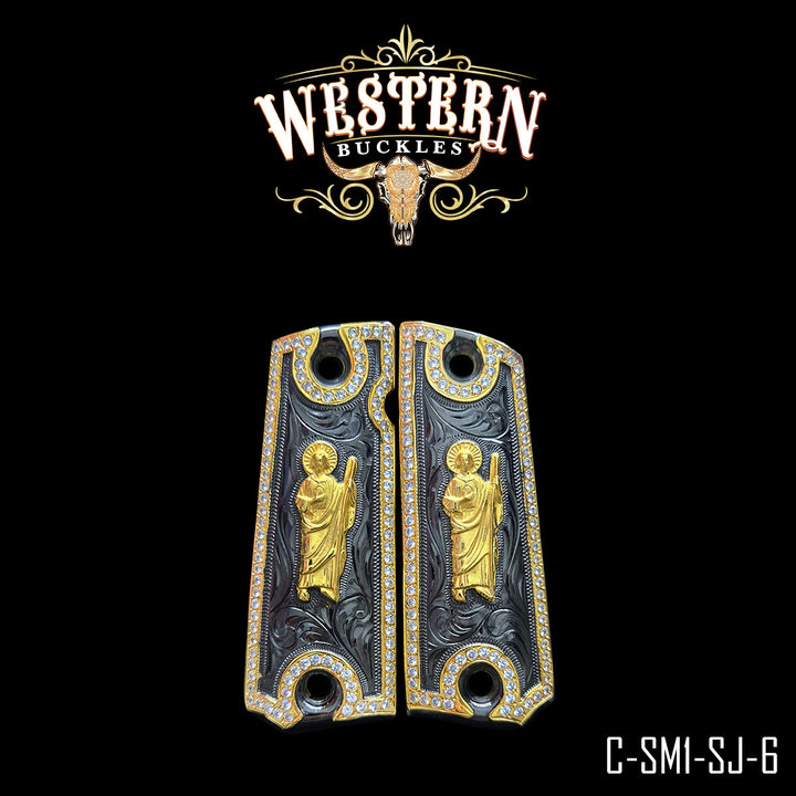 1911 San Judas Cachas | Handcrafted by Western Buckles | SKU C-SM1-SJ-6