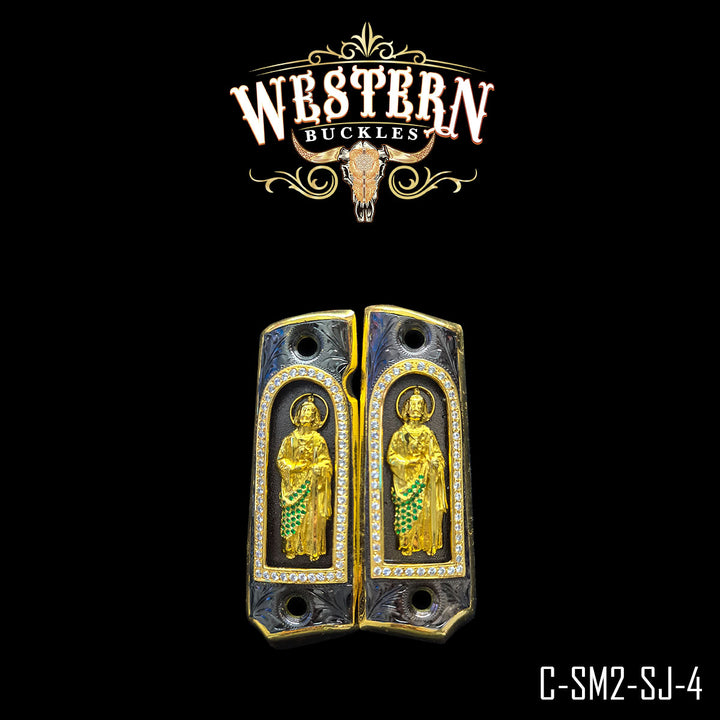 1911 San Judas Cachas | Handcrafted by Western Buckles | SKU C-SM2-SJ-4