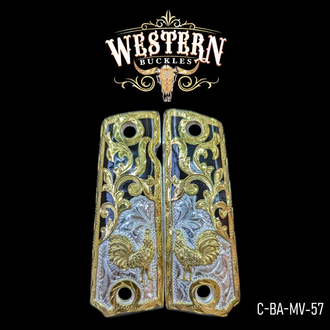 Cachas Colt 1911 Grips Gallo Resina-The Western Buckles