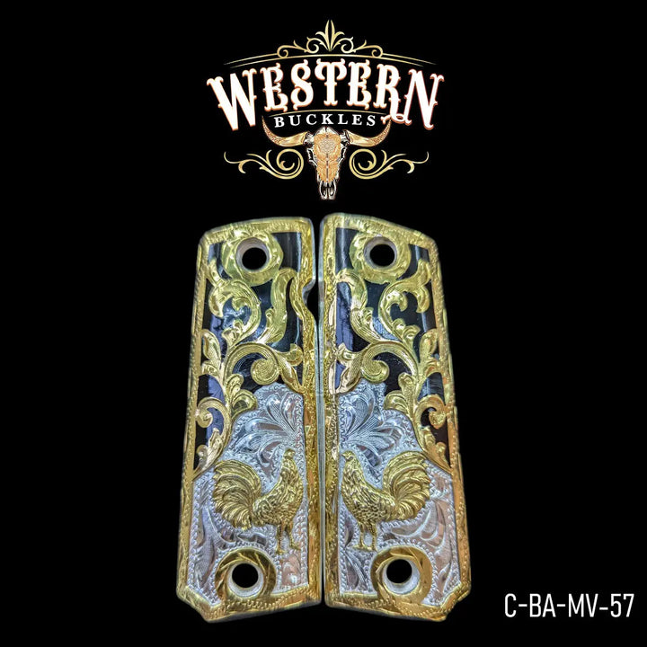 Cachas Colt 1911 Grips Gallo Resina-The Western Buckles