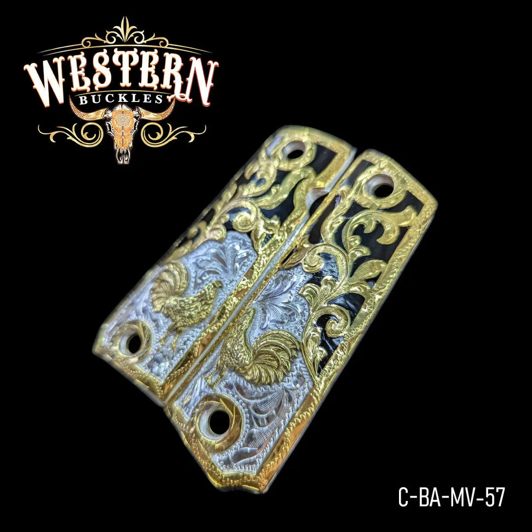 Cachas Colt 1911 Grips Gallo Resina-The Western Buckles