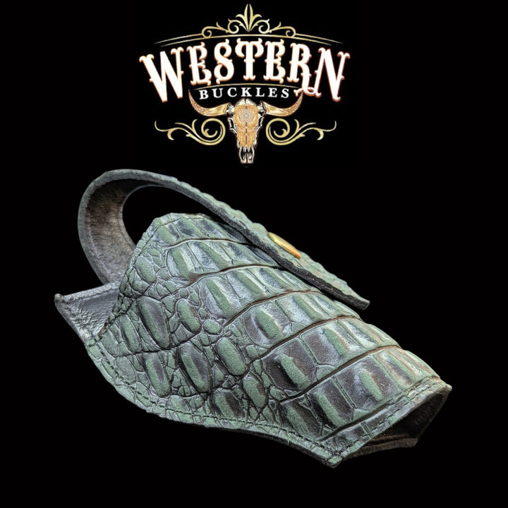 Gun Holster Sintetic Green-The Western Buckles