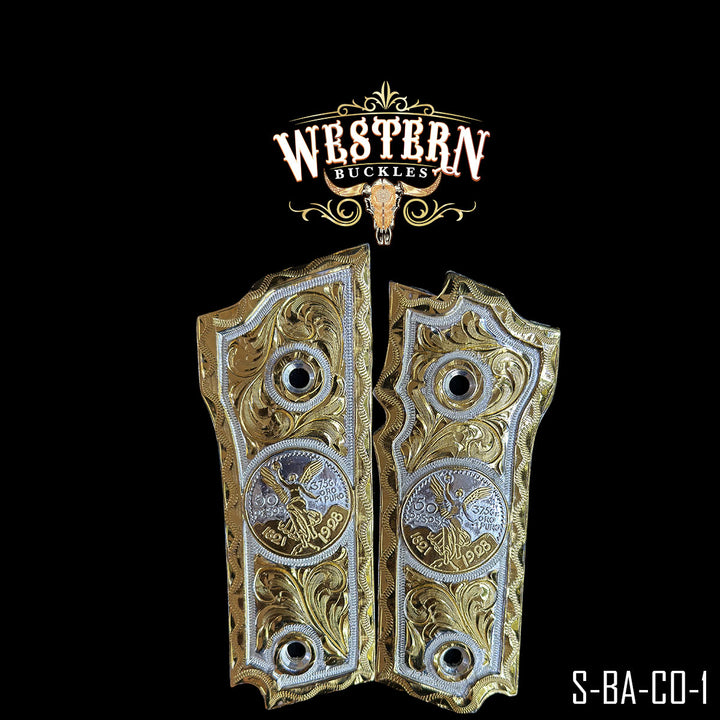 Smith &amp; Wesson Centenario Gun Grips | Handcrafted by Western Buckles | SKU S-BA-CO-1